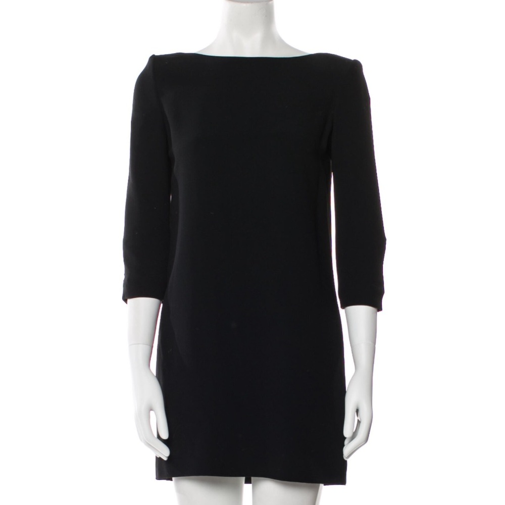 Saint Laurent Classic Black Mini Dress
